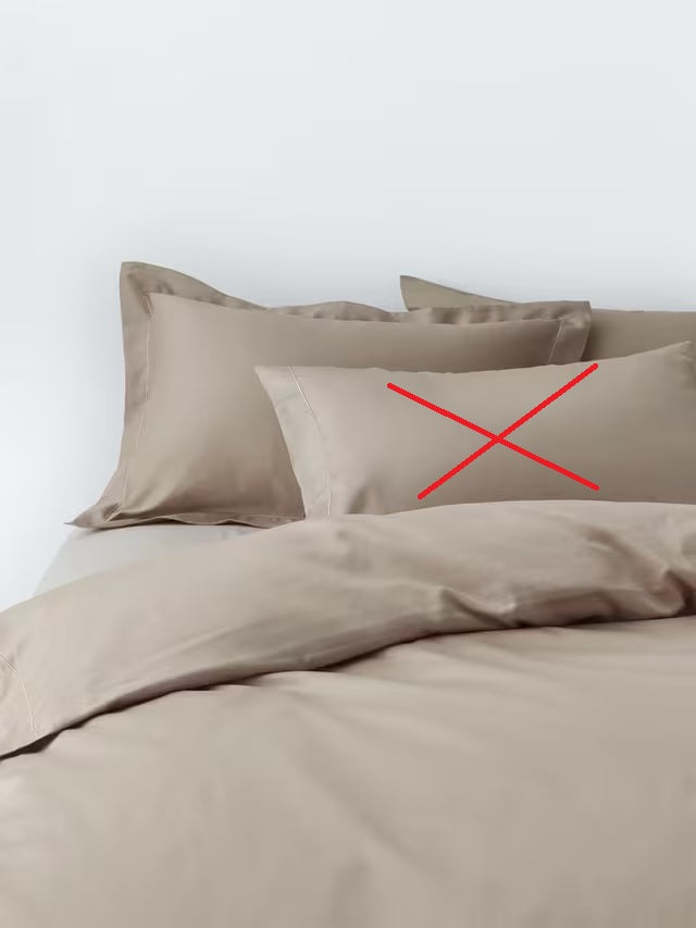 John Lewis Ultimate Luxury Cotton Sateen Duvet Cover - Super King - Latte