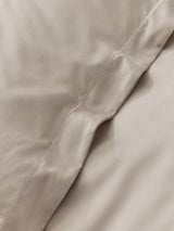 John Lewis Ultimate Luxury Cotton Sateen Duvet Cover - Super King - Latte