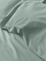 John Lewis The Ultimate Luxury Cotton Sateen Duvet Cover - Sage - Super King