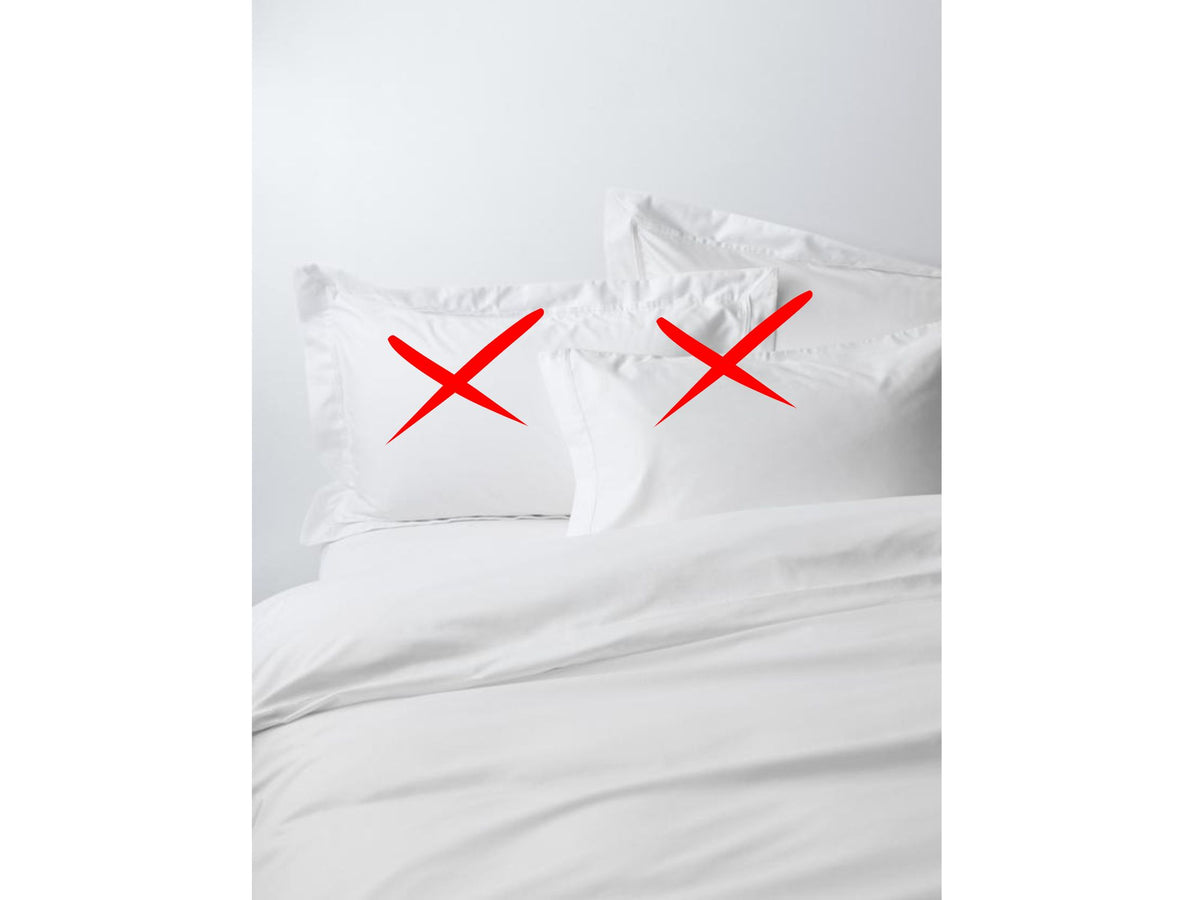 John Lewis Hotel 500TC Cotton Sateen Super King Duvet Cover 220x260cm White