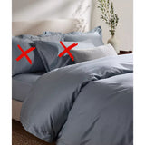 John Lewis Soft & Silky 800 Thread Count Super King Duvet Cover - Ice Blue