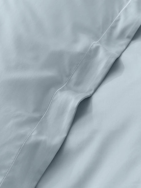 John Lewis Soft & Silky 800 Thread Count Super King Duvet Cover - Ice Blue
