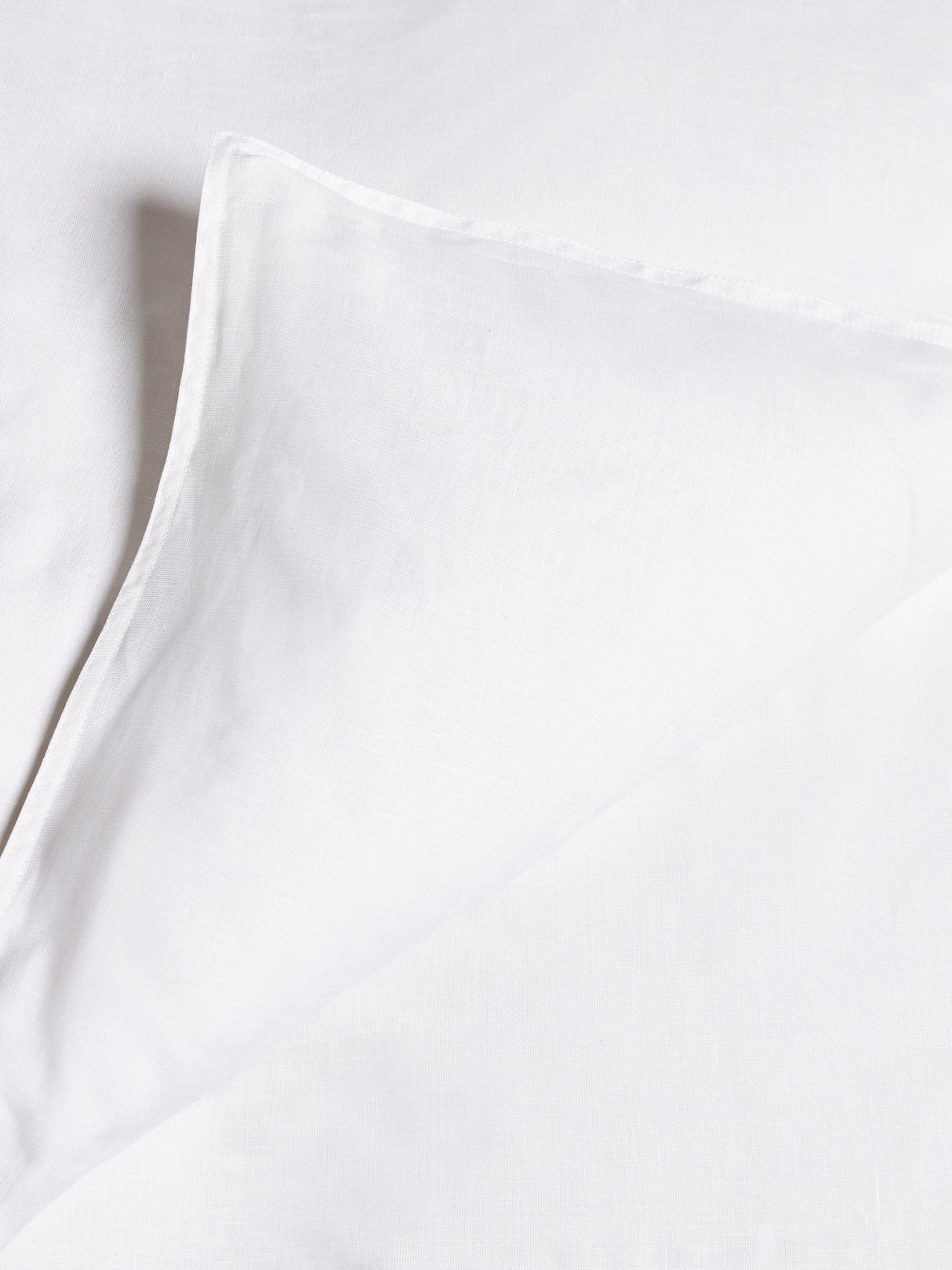 John Lewis Ultimate Luxury Linen&Mulberry Silk Super King Duvet Cover White