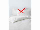 John Lewis 800TC Pure Egyptian Cotton Sateen Super King Duvet Cover - White