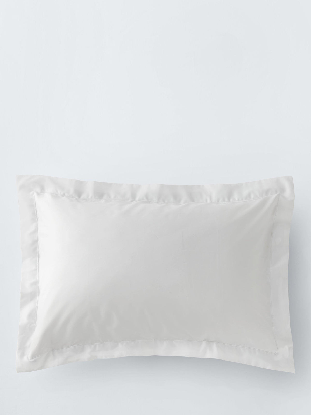 John Lewis 800TC Pure Egyptian Cotton Sateen Super King Duvet Cover - White