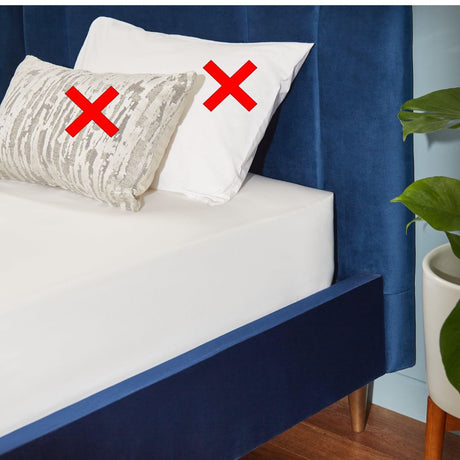 John Lewis Crisp & Fresh Cotton 200 TC Small Double Fitted Sheet - White