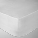 John Lewis Crisp & Fresh Cotton 200 TC Small Double Fitted Sheet - White