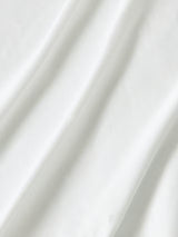 John Lewis 600TC Egyptian Cotton Sateen Deep Fitted Sheet Super King - White