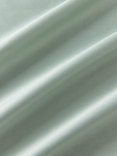 John Lewis Soft & Silky Cotton 800 Thread Count King Deep Fitted Sheet Sage
