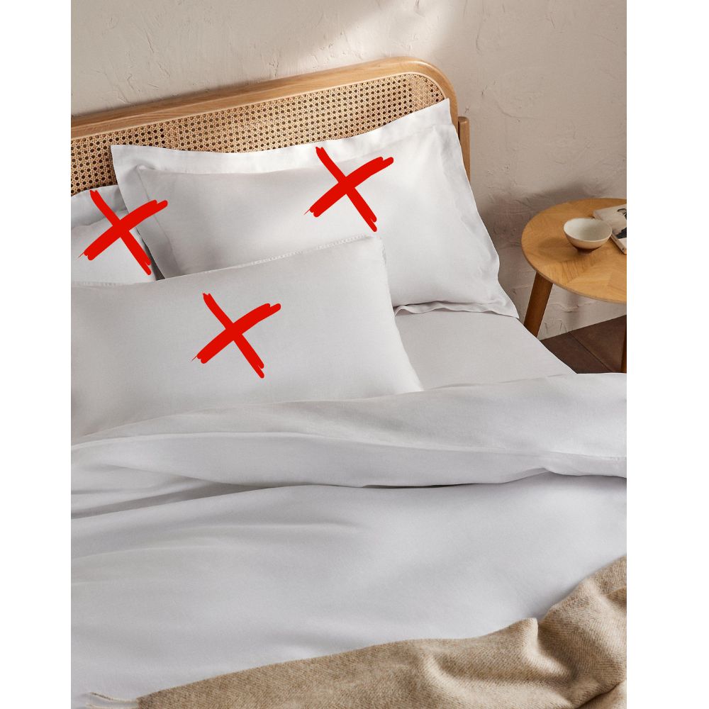 John Lewis The Ultimate Collection Linen & Mulberry Super King Sheet - White
