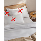 John Lewis The Ultimate Collection Linen & Mulberry Super King Sheet - White