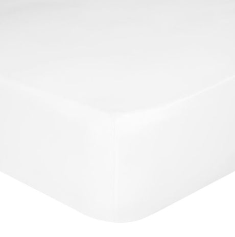 John Lewis 1000 Thread Egyptian Cotton Flat Sheet Super King Size - White