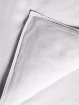 John Lewis Comfy & Relaxed Washed Linen King Size Duvet Cover - Pale Grey - Kazoop 