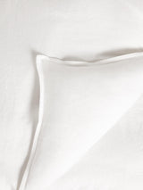 John Lewis Non Reversible Washed Linen Double Duvet Cover - Oyster White