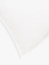 John Lewis Non Reversible Washed Linen Double Duvet Cover - Oyster White