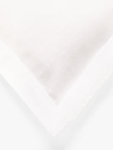 John Lewis Non Reversible Washed Linen Double Duvet Cover - Oyster White