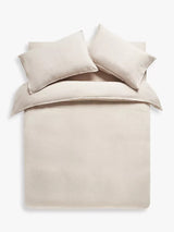 John Lewis Comfy & Relaxed Washed Linen King Size Duvet Cover - Undyed