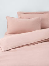 John Lewis Comfy & Relaxed Washed Linen Duvet Cover - Plaster - Double