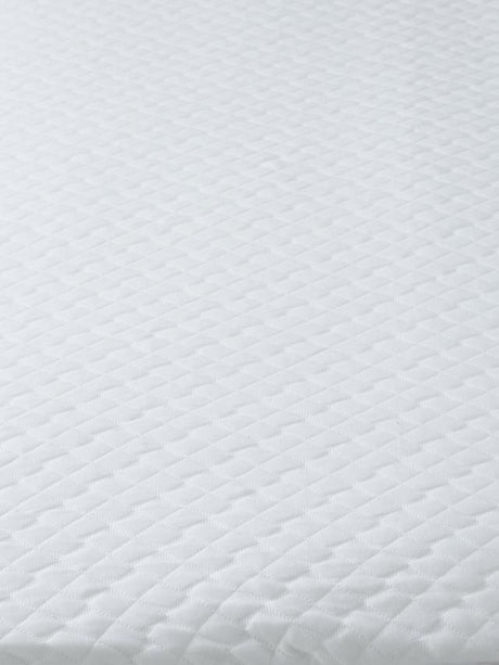 John Lewis Specialist 3-Zone Memory Foam Mattress Topper Double Size - White