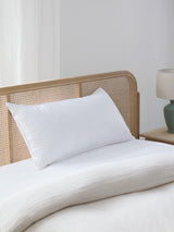 John Lewis Natural Collection Supreme Goose Down King Pillow Medium - White