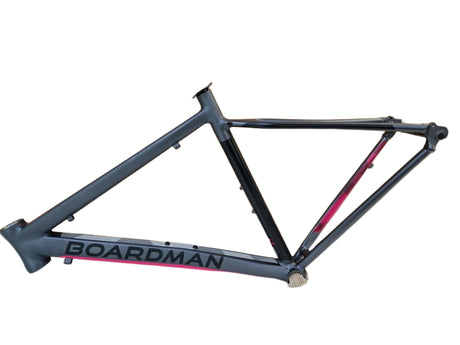 Boardman SLR 8.6 Women's Road Aluminium Bike Frame - Grey/Pink - 46cm Small
