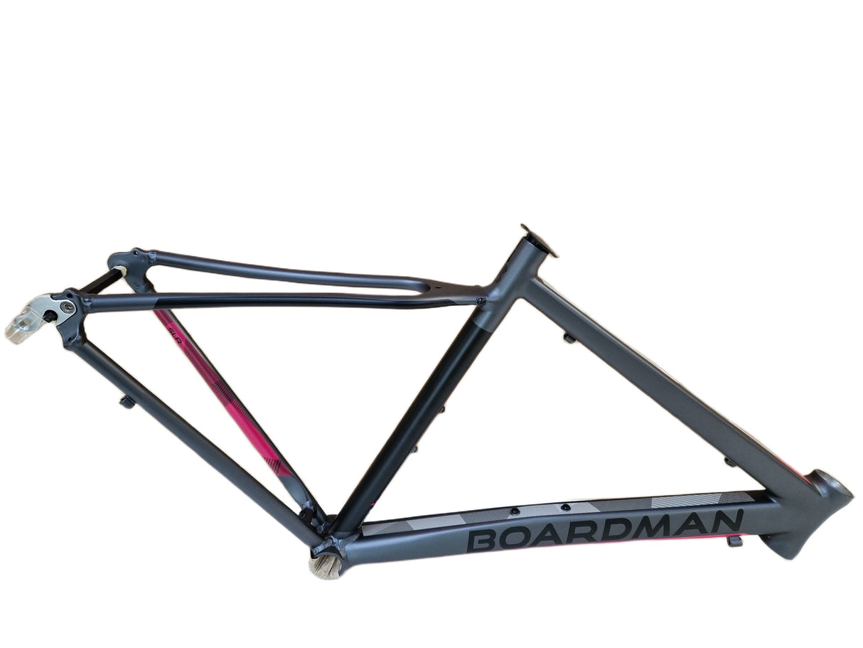 Boardman SLR 8.6 Women's Road Aluminium Bike Frame - Grey/Pink - 46cm Small