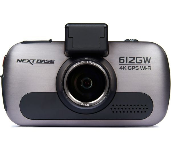 Nextbase 612GW Elite 4K UHD Dash Cam GPS Wi-Fi HDR 3in Touchscreen - Grey