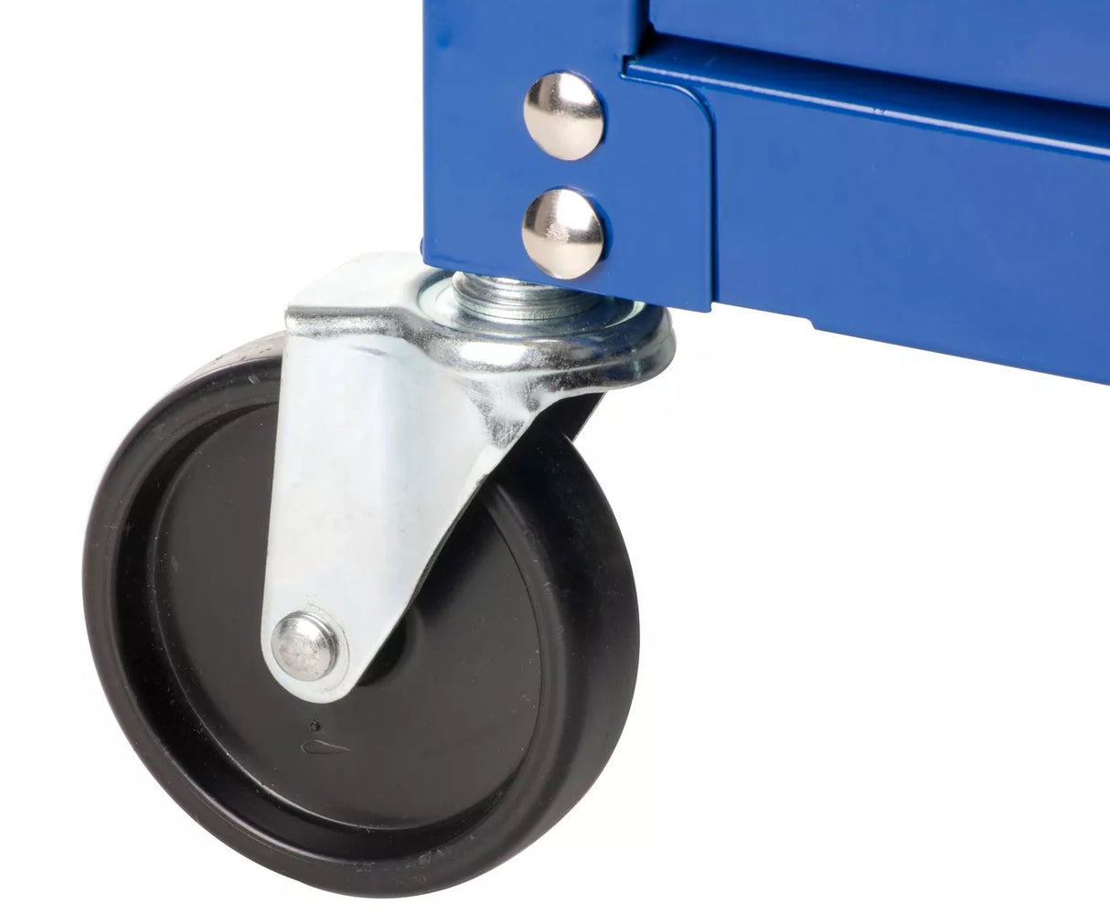 Halfords 6 Drawer Garage Tool Centre Cabinet 681 x 1147 x 422 mm - Blue