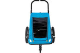 Halfords Advanced Double Bike Adjustable Foldable Trailer - 19kg - Blue