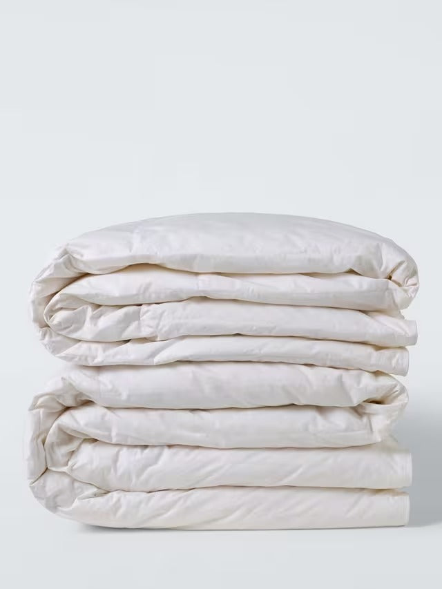 John Lewis Hungarian Goose Feather & Down Duvet (4.5 + 9) Tog White - King