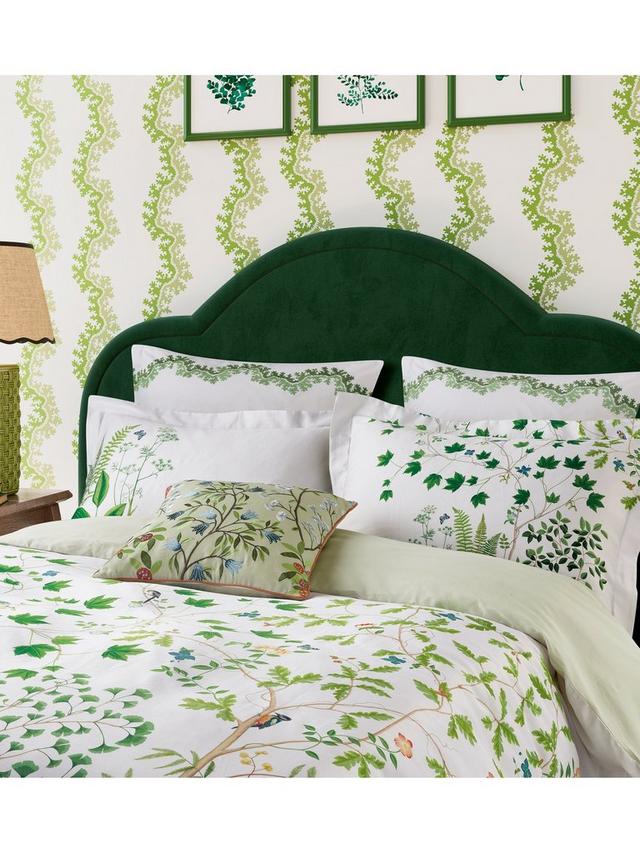 Sanderson Sycamore and Oak - Double - Duvet Cover & Pillow Case Set - Multi