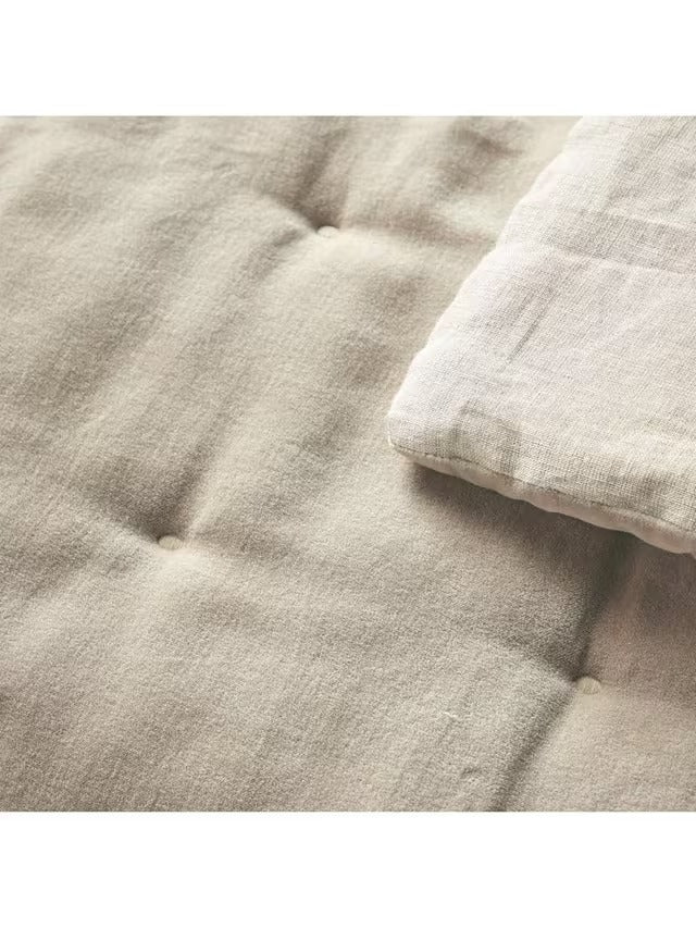 Christy Jaipur Cotton Soft Velvet Home Decor Throw 140 x 200cm - Hazelnut