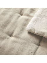 Christy Jaipur Cotton Soft Velvet Home Decor Throw 140 x 200cm - Hazelnut