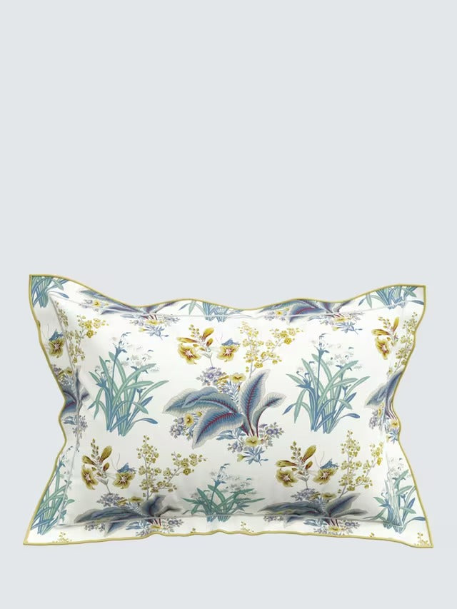 Sanderson Enys Garden Cotton Sateen Duvet Cover Set - Multi - King Size