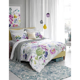 Bluebellgray Tetbury Floral Print Cotton Duvet Cover Set Super King - Multi