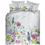 Bluebellgray Tetbury Floral Print Cotton Duvet Cover Set Super King - Multi