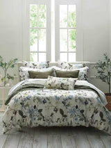 MM Linen Sanctuary Floral Cotton Duvet Cover Set - Multicoloured - King Size