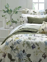 MM Linen Sanctuary Floral Cotton Duvet Cover Set - Multicoloured - King Size