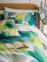 Bluebellgray Lochaber Reversible Cotton TC250 Double Duvet Cover Set - Multi