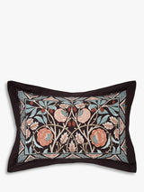 Morris & Co. Olive and Rose Floral Cotton Duvet Cover Set - Multi - King