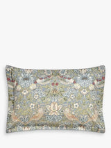 Morris & Co. Strawberry Thief 300 Thread Count Double Duvet Cover Set Multi