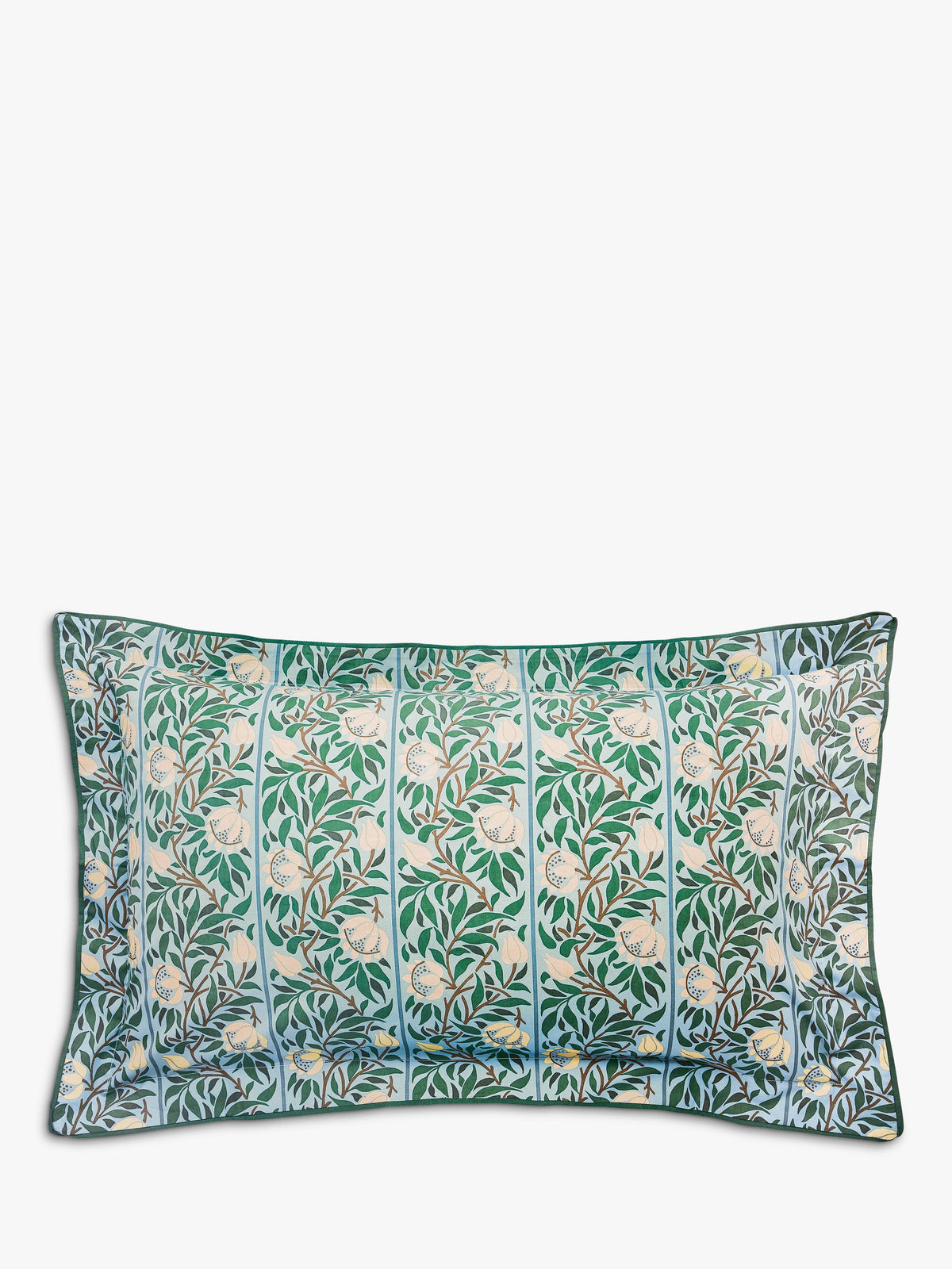 Morris & Co Peony Trellis 200TC Cotton Duvet Cover Set King Size - Multi