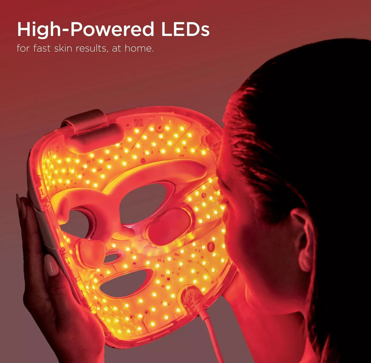 Shark CryoGlow FW312UK Cooling LED Anti-Ageing & Blemish Repair Mask - Blue - Kazoop 