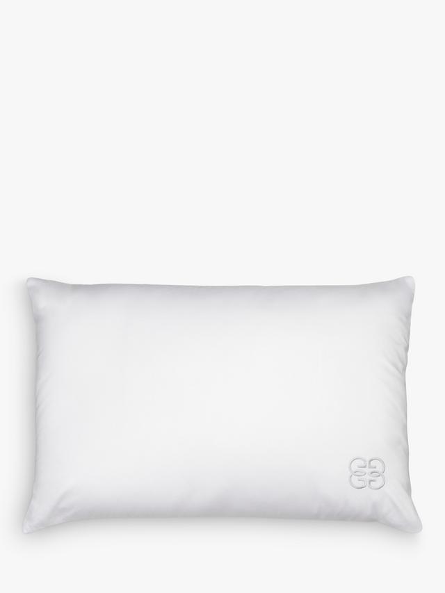 Gingerlily Silk Blend Soft Standard Pillow - Mulberry Silk Luxury - White
