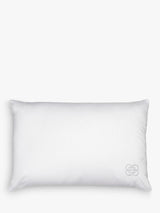 Gingerlily Silk Blend Soft Standard Pillow - Mulberry Silk Luxury - White