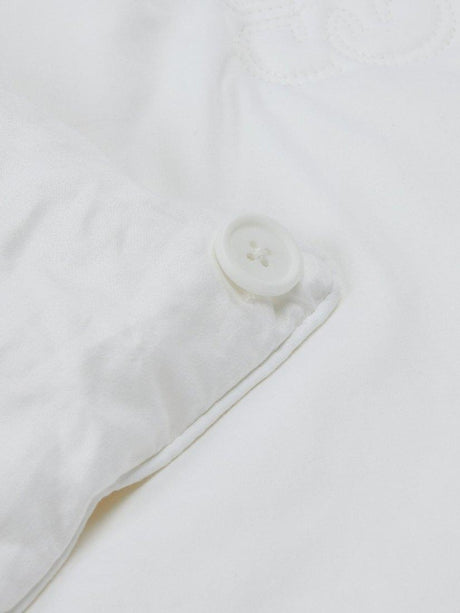 Gingerlily Silk Floss Summer Breathable Double Bed Duvet 2-4 Tog - White