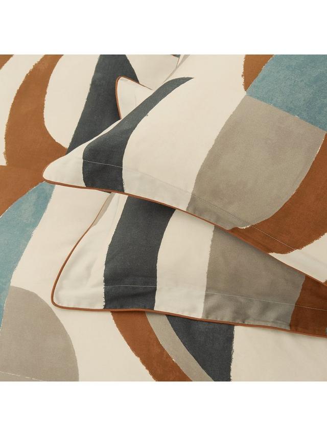 Harlequin Torillo Super King Duvet Cover Set - Black Earth/Cornflower/Walnut