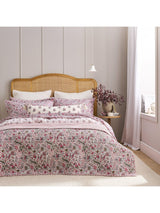 Christy Newstead Quilted Cotton Blend Decorative Bedspread Super King Multi