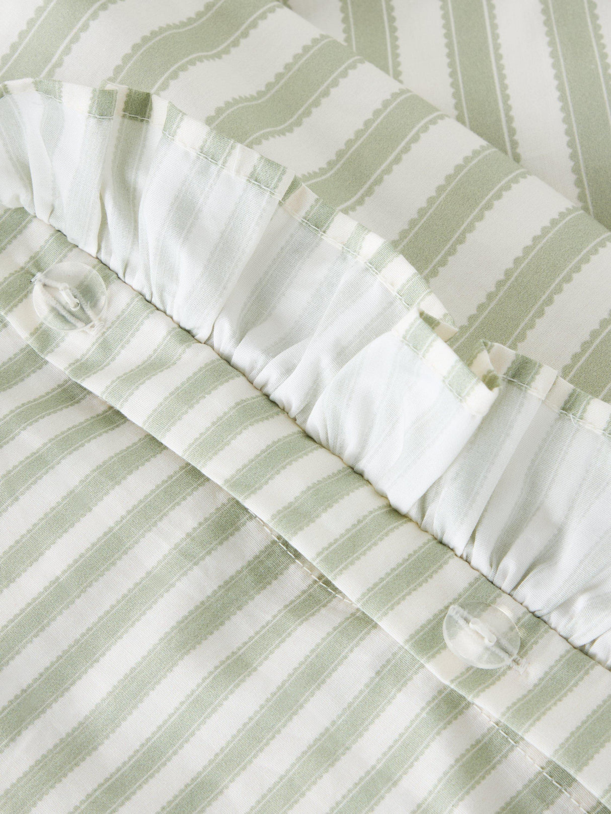 John Lewis x Sanderson Pinetum Cotton Duvet Cover Set - Double - Sweet Pea