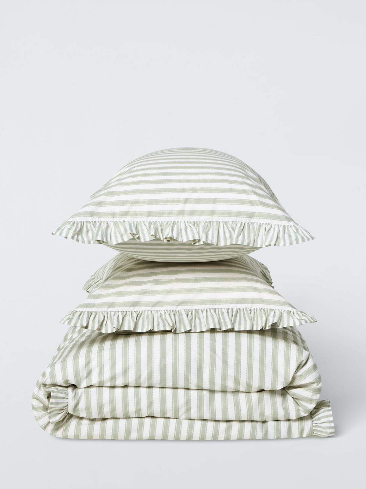 John Lewis x Sanderson Pinetum 220TC Super King Duvet Cover Set - Sweet Pea
